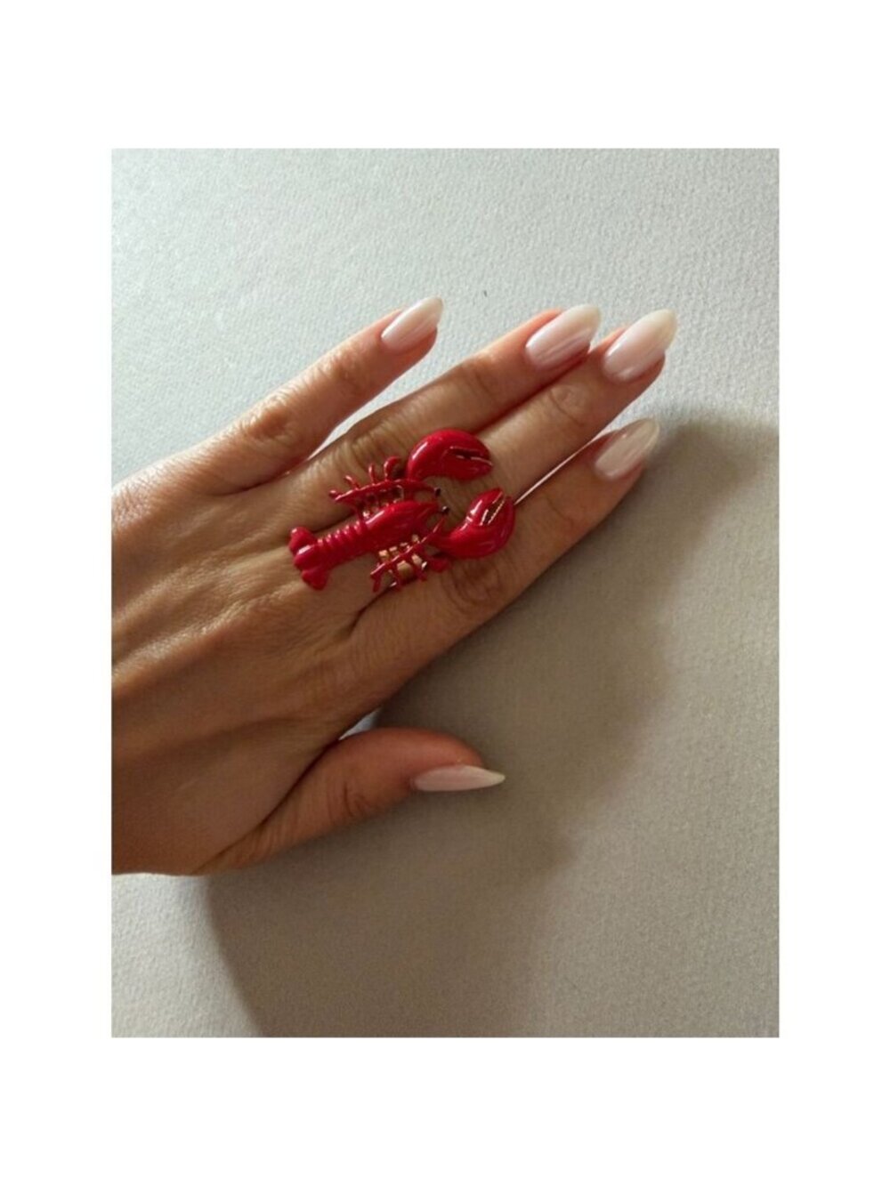 Red Lobster Ring A1895